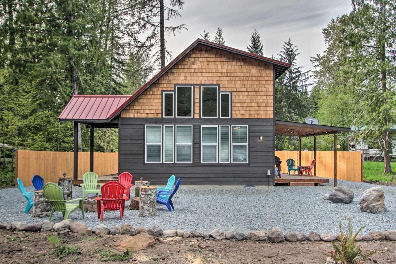 אשפורד Cozy Cabin - 5 Miles To Mt Rainier National Park! מראה חיצוני תמונה