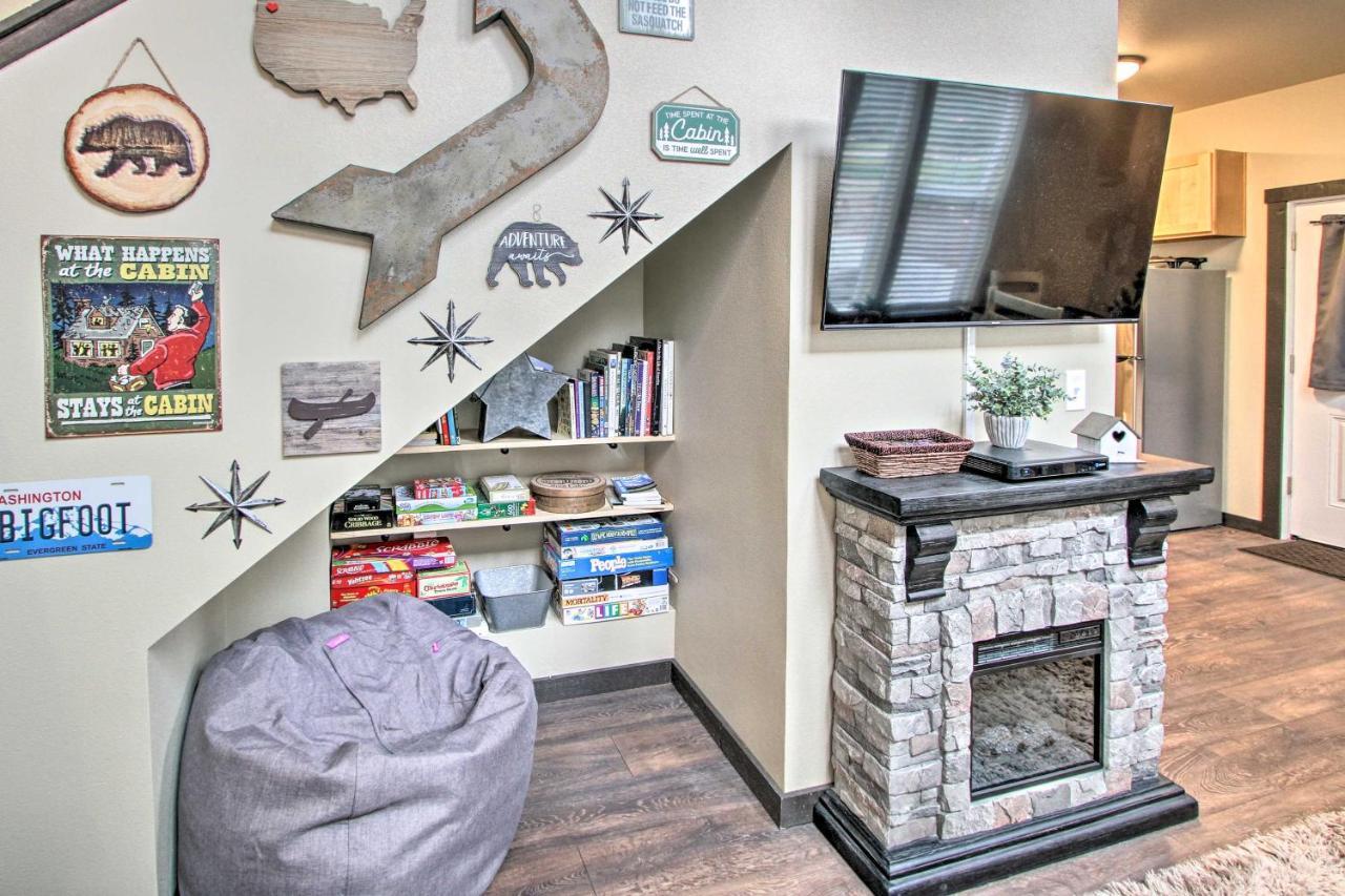 אשפורד Cozy Cabin - 5 Miles To Mt Rainier National Park! מראה חיצוני תמונה